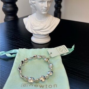 enewton honesty silver 10mm bead bracelet—NWT